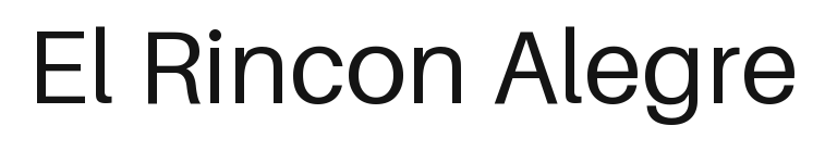 El Rincon Alegre